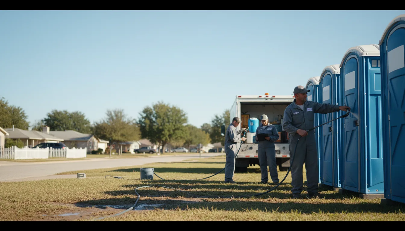 Long-Term Portable Toilet Rental in Burnsville, MS near me